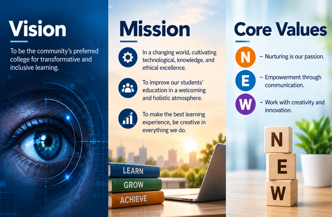 Vision, Mission and Values of Newton International College